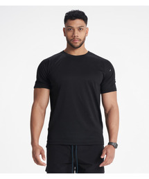 WAYDN（ウェイドゥン）の「Active+ Muscle Fit Mesh Short Sleeve Black（Tシャツ/カットソー）」
