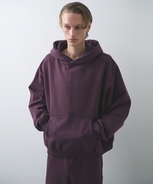 【markaware/marka】オーガニックコットンヘビー吊裏毛 / ヒュージショートパーカー