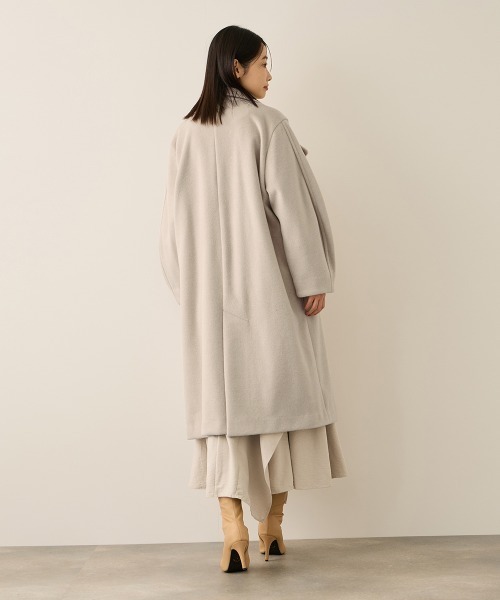 ketty(ケティ)の「ニットビーバー2WAYカラーコート(その他アウター・レディース・ブラウン/ベージュ/ダークグレー・M)」の18枚目の写真