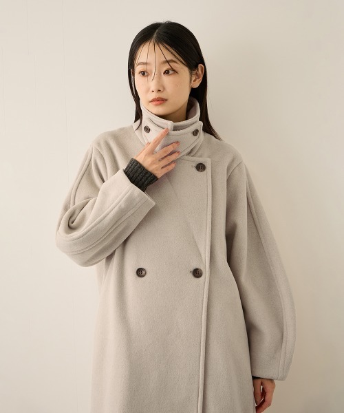 ニットビーバー2WAYカラーコート（その他アウター）｜ketty（ケティ