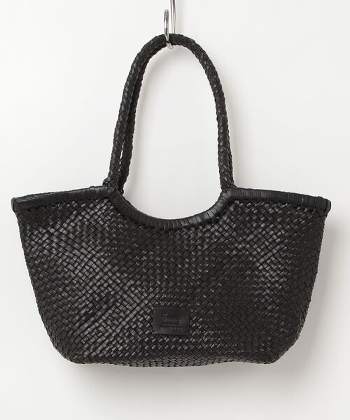 Swaraj/スワラージ】手編みのゴートレザーメッシュBAG（トートバッグ