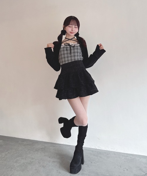 one way（ワンウェイ）の「レースボレロ風トップス（Tシャツ/カットソー・レディース・ベージュ系その他/グレー系その他/ブラウン系その他/ブラック系その他・FREE）」の20枚目の写真