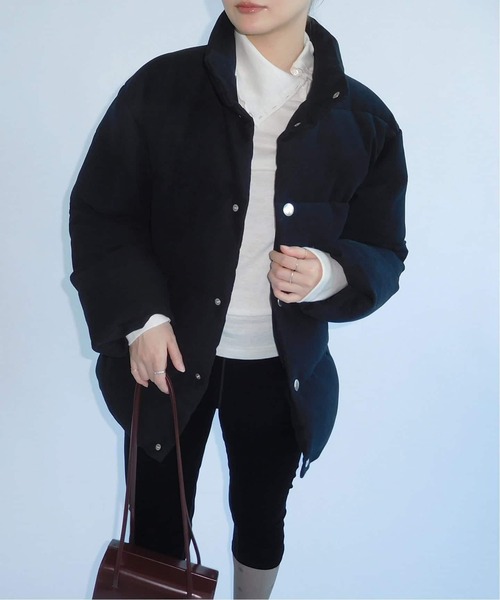 追加》ベルベットパファージャケット（その他アウター）｜EDIT. FOR