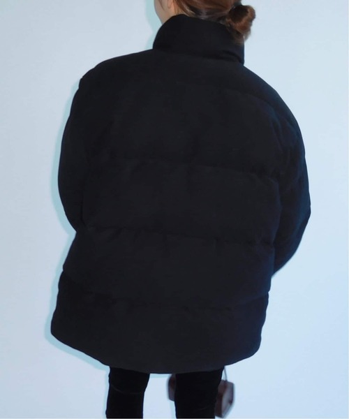 EDIT. FOR LULU（エディットフォールル）の「《追加》ベルベットパファージャケット（その他アウター・レディース・ブラック・FREE）」の4枚目の写真