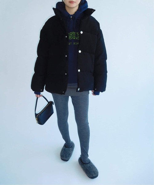 EDIT. FOR LULU（エディットフォールル）の「《追加》ベルベットパファージャケット（その他アウター・レディース・ブラック・FREE）」の22枚目の写真