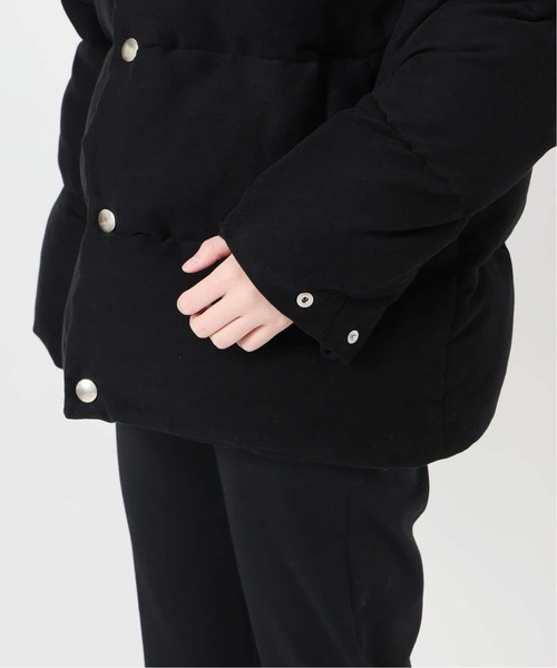 EDIT. FOR LULU（エディットフォールル）の「《追加》ベルベットパファージャケット（その他アウター・レディース・ブラック・FREE）」の16枚目の写真