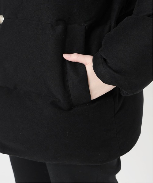 EDIT. FOR LULU（エディットフォールル）の「《追加》ベルベットパファージャケット（その他アウター・レディース・ブラック・FREE）」の18枚目の写真