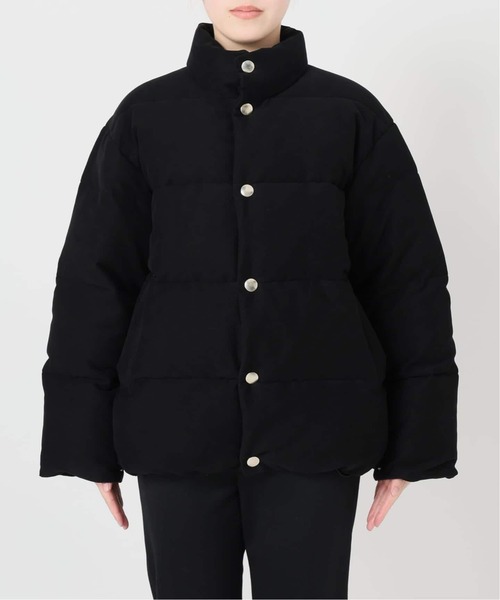 EDIT. FOR LULU（エディットフォールル）の「《追加》ベルベットパファージャケット（その他アウター・レディース・ブラック・FREE）」の9枚目の写真