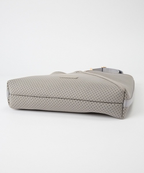 BARNYARDSTORM（バンヤードストーム）の「BARNYARDSTORM / 3WAYパンチングミニショルダーバッグ（トートバッグ・レディース・ブラウン/グレー・FREE）」の14枚目の写真