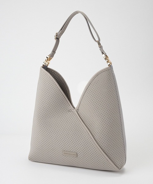 BARNYARDSTORM（バンヤードストーム）の「BARNYARDSTORM / 3WAYパンチングミニショルダーバッグ（トートバッグ・レディース・ブラウン/グレー・FREE）」の10枚目の写真