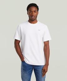 G-STAR | True Regular Structured T-Shirt/レギュラーシルエットサーマルワッフルTシャツ(Tシャツ/カットソー)