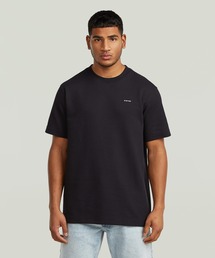 G-STAR | True Regular Structured T-Shirt/レギュラーシルエットサーマルワッフルTシャツ(Tシャツ/カットソー)