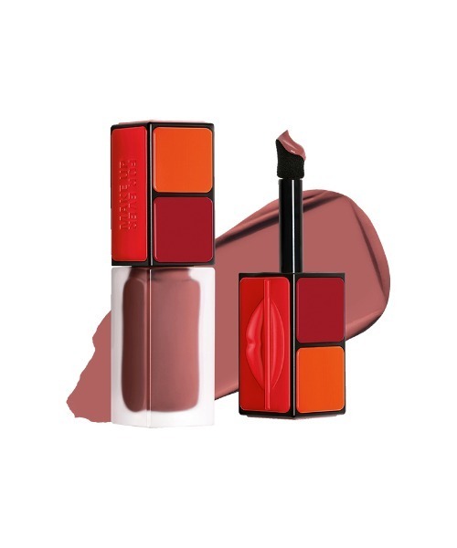 MAKE UP FOR EVER（メイクアップフォーエバー）の「アーティスト リキッド カラー マット（口紅/リップティント/グロス・レディース・438 - ステディ レッド ポピー/214 - クラウディ マシュマロ/001 - ワットエバー ブラック/260 リミットレス ベリー/825 - レイン イン パープル/901 - コバルト ブルー/608 - リミットレス ブラウン/606 - ウェアエバー ウォルナッツ/808 - バウンドレス ベリー/602 - コンプリート セピア/421 - ブラック チェリー/314 - グローイング ジンジャー/290 - ネバー エンディング プラム/270 - ピンク オブセッション/600 - エニウェア カフェイン/424 - ルージュ フォーエバー/240 - ローズ ナウ アンド オールウェイズ/206 - ドリーミー ピンク・FREE）」の11枚目の写真