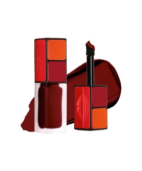 MAKE UP FOR EVER（メイクアップフォーエバー）の「アーティスト リキッド カラー マット（口紅/リップティント/グロス・レディース・438 - ステディ レッド ポピー/214 - クラウディ マシュマロ/001 - ワットエバー ブラック/260 リミットレス ベリー/825 - レイン イン パープル/901 - コバルト ブルー/608 - リミットレス ブラウン/606 - ウェアエバー ウォルナッツ/808 - バウンドレス ベリー/602 - コンプリート セピア/421 - ブラック チェリー/314 - グローイング ジンジャー/290 - ネバー エンディング プラム/270 - ピンク オブセッション/600 - エニウェア カフェイン/424 - ルージュ フォーエバー/240 - ローズ ナウ アンド オールウェイズ/206 - ドリーミー ピンク・FREE）」の4枚目の写真