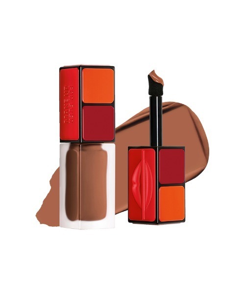 MAKE UP FOR EVER（メイクアップフォーエバー）の「アーティスト リキッド カラー マット（口紅/リップティント/グロス・レディース・438 - ステディ レッド ポピー/214 - クラウディ マシュマロ/001 - ワットエバー ブラック/260 リミットレス ベリー/825 - レイン イン パープル/901 - コバルト ブルー/608 - リミットレス ブラウン/606 - ウェアエバー ウォルナッツ/808 - バウンドレス ベリー/602 - コンプリート セピア/421 - ブラック チェリー/314 - グローイング ジンジャー/290 - ネバー エンディング プラム/270 - ピンク オブセッション/600 - エニウェア カフェイン/424 - ルージュ フォーエバー/240 - ローズ ナウ アンド オールウェイズ/206 - ドリーミー ピンク・FREE）」の5枚目の写真