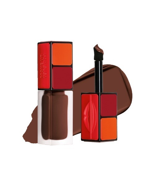 MAKE UP FOR EVER（メイクアップフォーエバー）の「アーティスト リキッド カラー マット（口紅/リップティント/グロス・レディース・438 - ステディ レッド ポピー/214 - クラウディ マシュマロ/001 - ワットエバー ブラック/260 リミットレス ベリー/825 - レイン イン パープル/901 - コバルト ブルー/608 - リミットレス ブラウン/606 - ウェアエバー ウォルナッツ/808 - バウンドレス ベリー/602 - コンプリート セピア/421 - ブラック チェリー/314 - グローイング ジンジャー/290 - ネバー エンディング プラム/270 - ピンク オブセッション/600 - エニウェア カフェイン/424 - ルージュ フォーエバー/240 - ローズ ナウ アンド オールウェイズ/206 - ドリーミー ピンク・FREE）」の8枚目の写真