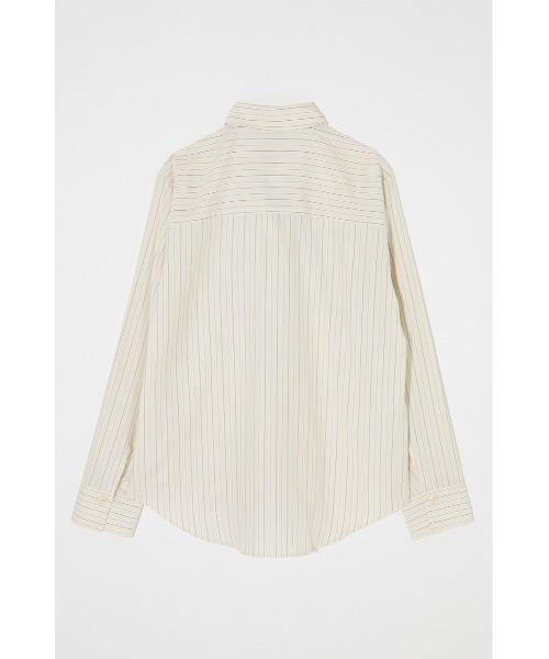 MOUSSY（マウジー）の「【26年SS新作】BOW DETAIL STRIPE シャツ（シャツ/ブラウス・レディース・ライトイエロー/ブルー・FREE）」の20枚目の写真