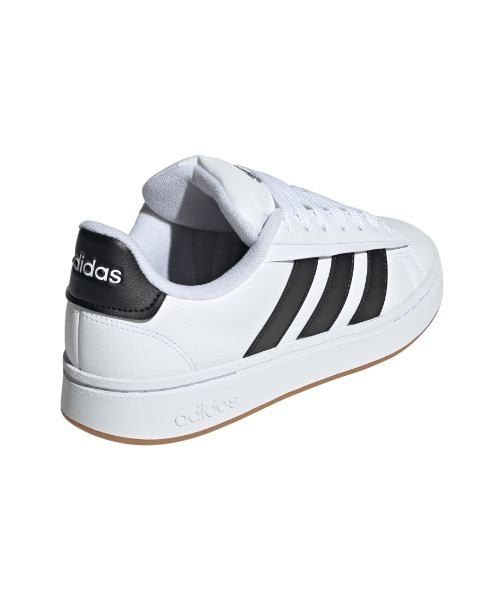 adidas（アディダス）の「【別注】アディダス adidas グランドコート アルファ00s 限定コラボ（スニーカー・メンズ・ホワイト×ブラック・25.0cm/25.5cm/26.0cm/26.5cm/27.0cm/27.5cm/28.0cm）」の7枚目の写真