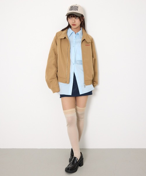 SLY（スライ）の「SKIRT LIKE S/PT スカートライク ショートパンツ 春服（スラックス・レディース・チャコールグレー/ネイビー・0/1）」の18枚目の写真