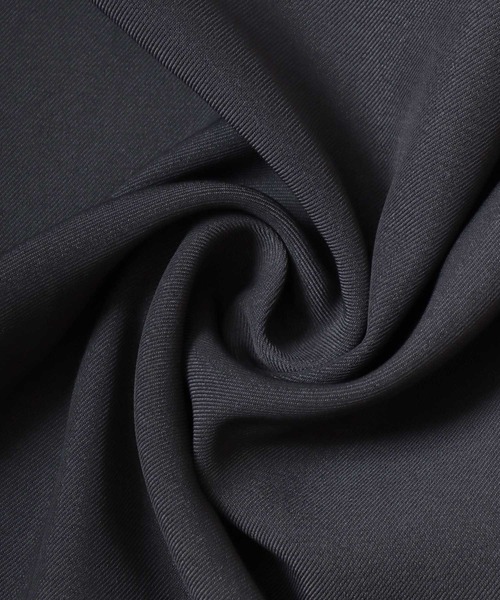 SITRY（シトリー）の「Gabardine Drape Wide Skirt Pants/ギャバジン ドレープ スカートパンツ ワイドパンツ スラックス 袴パンツ レディース メンズ（スラックス・メンズ・チャコール/アイボリー/ブラック・L/M）」の14枚目の写真