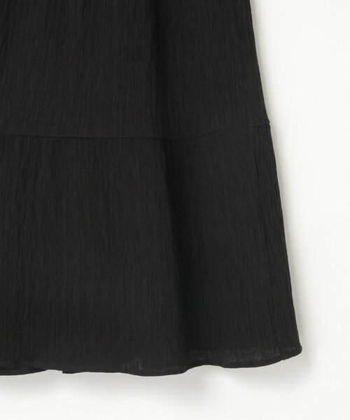 notch.（ノッチ）の「ティアードロングスカート（スカート・レディース・オフホワイト/ブラック・M）」の7枚目の写真