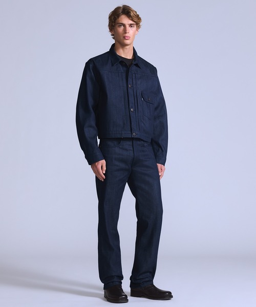 【値下げ交渉可】Levi's ダークインディゴ デニム　セットアップ Levi's/リーバイス BLUETAB(TM) ANCHOR RELAXED ジーンズ ダーク
