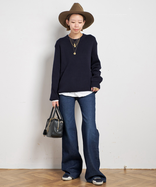 AP STUDIO（エーピーストゥディオ）の「追加2New round tail T-sh（Tシャツ/カットソー・レディース・ホワイト・FREE）」の5枚目の写真