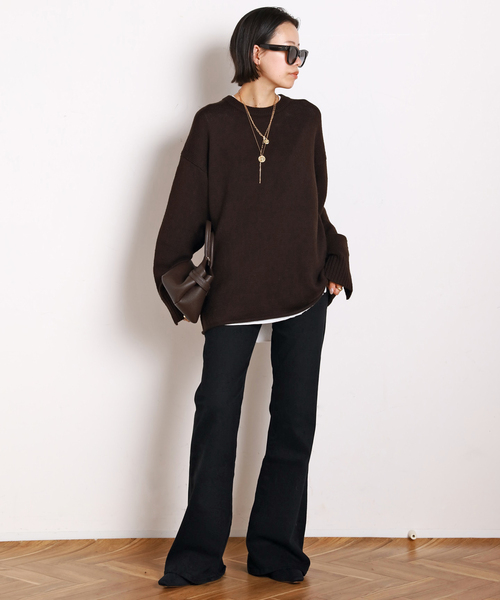 AP STUDIO（エーピーストゥディオ）の「追加2New round tail T-sh（Tシャツ/カットソー・レディース・ホワイト・FREE）」の6枚目の写真