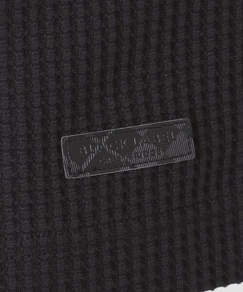 BLACK LABEL CRESTBRIDGE(ブラックレーベル・クレストブリッジ)の「【一部店舗限定】テクスチャータックサイドチェックTシャツ(Tシャツ/カットソー・メンズ・グレー系その他/ブラック/オフホワイト・M/L/XL)」の19枚目の写真