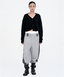 MILLO WOMEN（ミロウーマン）の「カラーサイドスウェットパンツ [メランジグレー]（スウェットパンツ）」