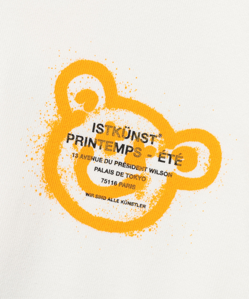 ISTKUNST(イストクンスト)の「BEAR&SMILEY SWEATSHIRTS_WHITE(IK2DSMM441A)(スウェット・レディース・その他・S/M/L/XL)」の4枚目の写真