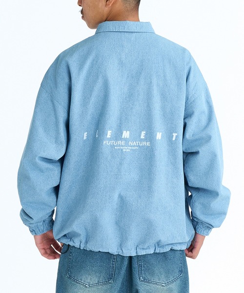 ELEMENT（エレメント）の「ELEMENT/エレメント MR CARTER JACKET TYPE2 ジャケット BG021752（その他アウター・メンズ・スミクロ/チェック/インディゴブルー/ライトインディゴブルー/ダークインディゴブルー・M/L/XL）」の4枚目の写真