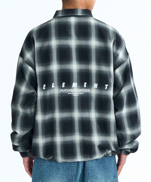 ELEMENT（エレメント）の「ELEMENT/エレメント MR CARTER JACKET TYPE2 ジャケット BG021752（その他アウター・メンズ・スミクロ/チェック/インディゴブルー/ライトインディゴブルー/ダークインディゴブルー・M/L/XL）」の5枚目の写真