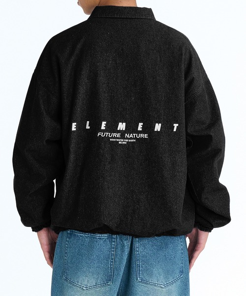 ELEMENT（エレメント）の「ELEMENT/エレメント MR CARTER JACKET TYPE2 ジャケット BG021752（その他アウター・メンズ・スミクロ/チェック/インディゴブルー/ライトインディゴブルー/ダークインディゴブルー・M/L/XL）」の2枚目の写真