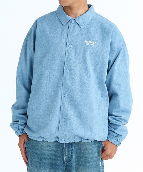 ELEMENT（エレメント）の「ELEMENT/エレメント MR CARTER JACKET TYPE2 ジャケット BG021752（その他アウター・メンズ・スミクロ/チェック/インディゴブルー/ライトインディゴブルー/ダークインディゴブルー・M/L/XL）」の18枚目の写真