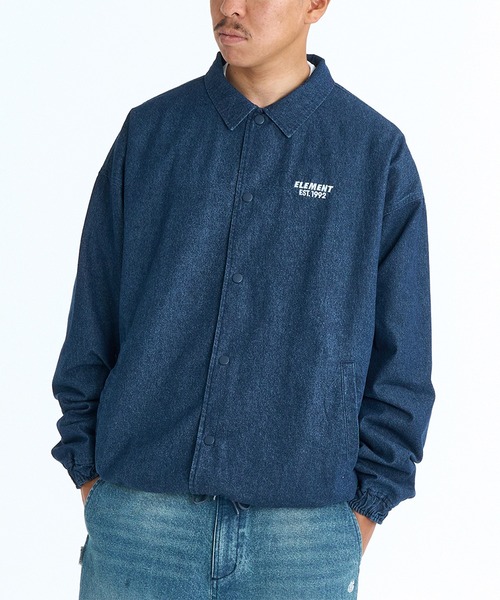 ELEMENT（エレメント）の「ELEMENT/エレメント MR CARTER JACKET TYPE2 ジャケット BG021752（その他アウター・メンズ・スミクロ/チェック/インディゴブルー/ライトインディゴブルー/ダークインディゴブルー・M/L/XL）」の14枚目の写真