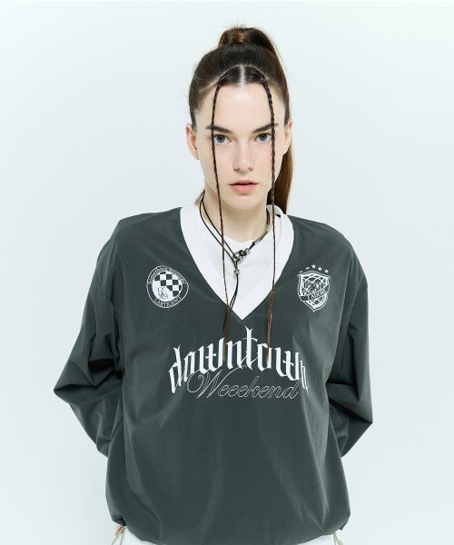 LARTIGENT（ラーティゼン）の「L6 STRING NYLON PULLOVER(CHARCOAL)（Tシャツ/カットソー・レディース・その他・FREE）」の4枚目の写真