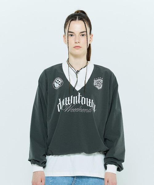 LARTIGENT（ラーティゼン）の「L6 STRING NYLON PULLOVER(CHARCOAL)（Tシャツ/カットソー・レディース・その他・FREE）」の5枚目の写真