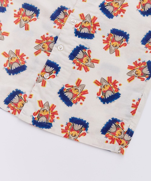 Ocean&Ground（オーシャン&グラウンド）の「サンフランシスコシティシャツ/セットアップ可（シャツ/ブラウス・キッズ・マルチ/オフホワイト/チャコール・90/100/110/120/130/140）」の10枚目の写真