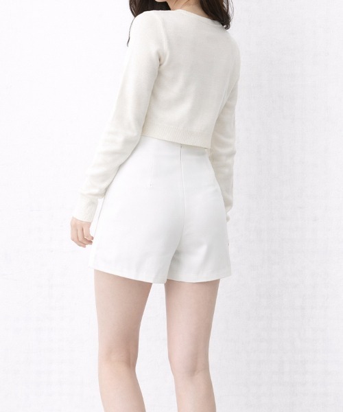 SallyLunn(サリーラン)の「ミニキュロットスカート(スカート・レディース・ブラック/ホワイト・MEDIUM/LARGE)」の3枚目の写真