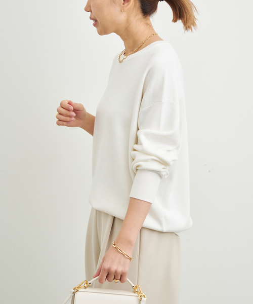 Washable Wool クルーネック プルオーバー(ニット/セーター Washable Wool クルーネック プルオーバー(ニット/セーター