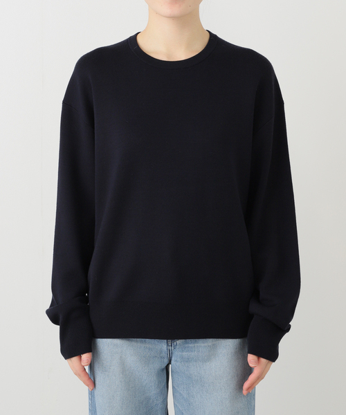 Washable Wool クルーネック プルオーバー（ニット/セーター
