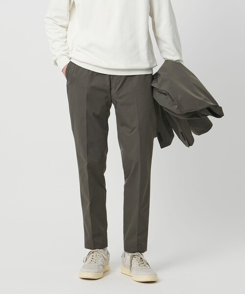 UNITED ARROWS(ユナイテッドアローズ)の「ダブルクロス ノープリーツ パンツ UA COZY ウォッシャブル 2WAYストレッチ はっ水(スラックス・メンズ・ブラック/オリーブ・S/M/L/XL/XXL)」の10枚目の写真