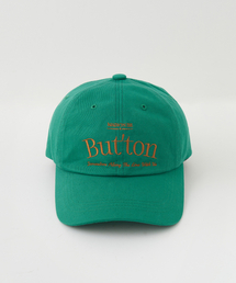 BUT'TON（ボッタン）の「LOGO LETTERING BALL CAP GREEN（キャップ）」