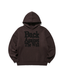 ISTKUNST（イストクンスト）の「BAW KNIT HOODIE_BROWN(IK2EFMK641A)（ニット/セーター）」