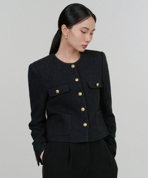 ILROZE（イルロジェ）の「ツイードジャケット ゴールドボタン（その他アウター）」