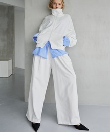 HANNE | タックワイドスウェットパンツ(スウェットパンツ)