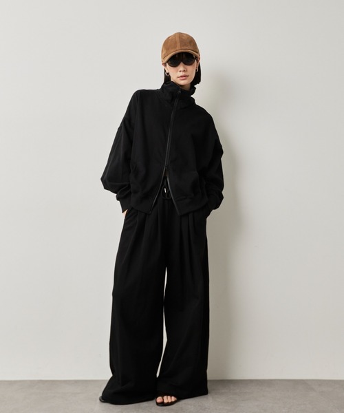 HANNE（アン）の「タックワイドスウェットパンツ（スウェットパンツ・レディース・グレー/ブラック/ホワイト・S/M）」の20枚目の写真