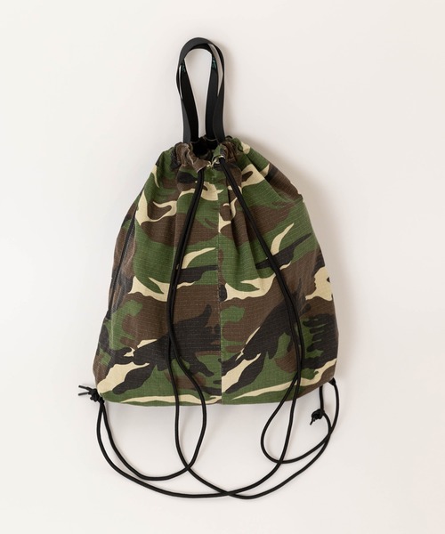 RNA(アールエヌエー)の「E5219 WASH OUTラビットナップBAG(バックパック/リュック・レディース・カモフラージュ/ブルー/ブラック・FREE)」の7枚目の写真