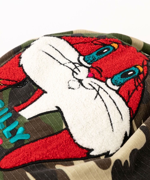 RNA(アールエヌエー)の「E5219 WASH OUTラビットナップBAG(バックパック/リュック・レディース・カモフラージュ/ブルー/ブラック・FREE)」の15枚目の写真